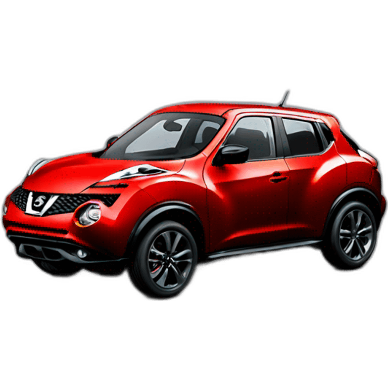 nissan juke noir et rouge emoji