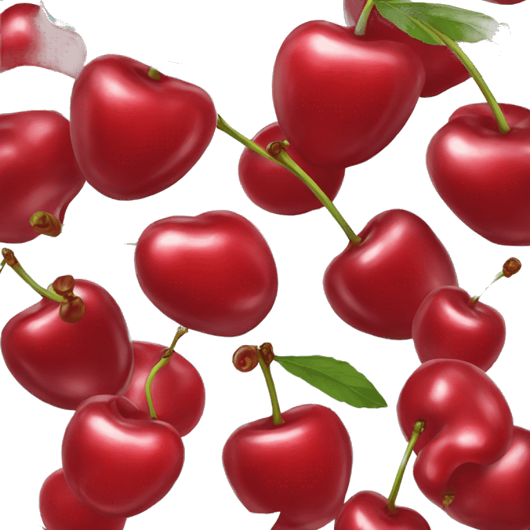 Glacé cherries emoji