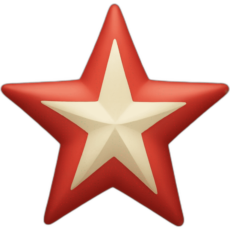 Red star written inside PT emoji