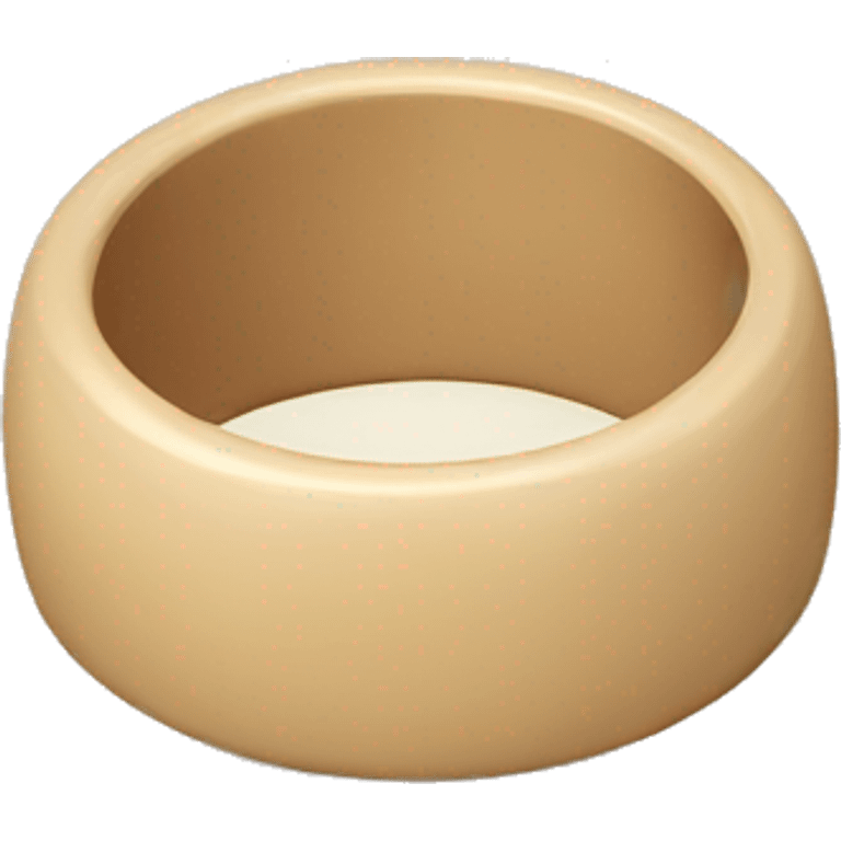 beige ring emoji