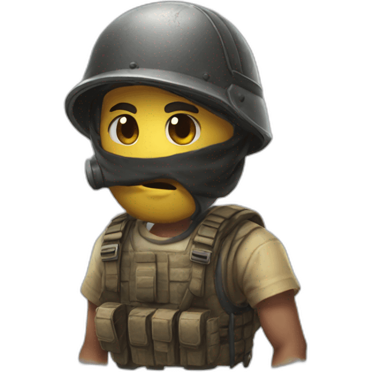 pubg game character keep quit shh emoji