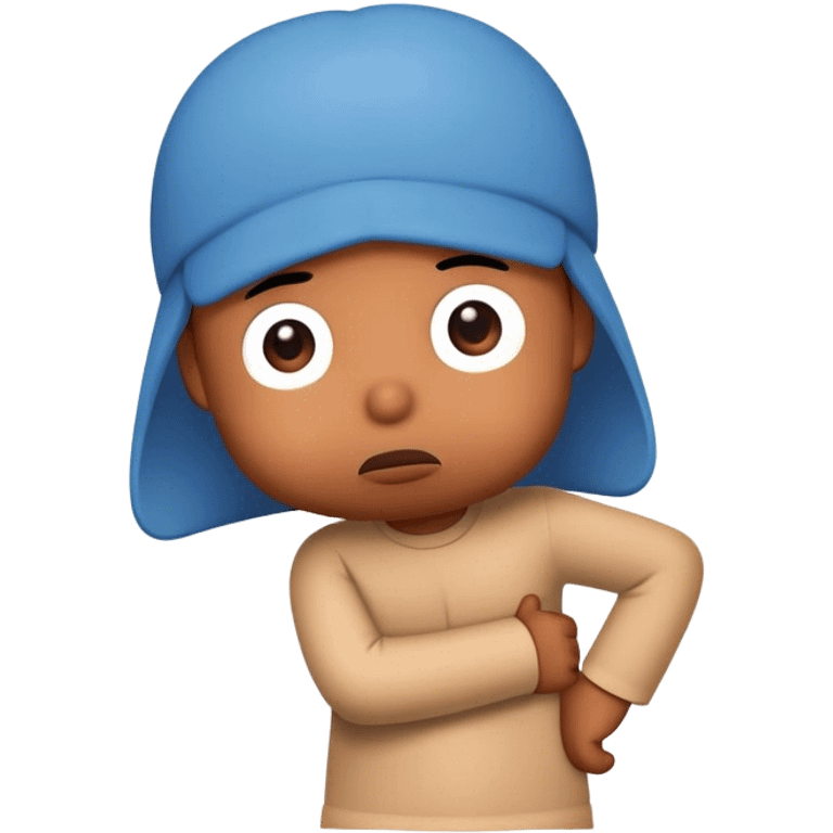 Pocoyo ofendido emoji