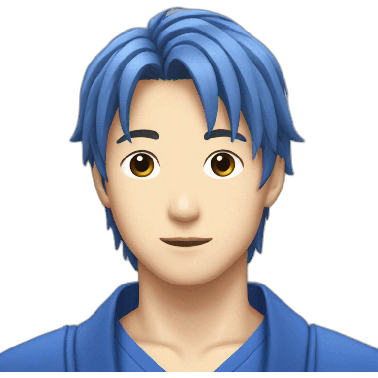 Blue lock Sae itoshi emoji