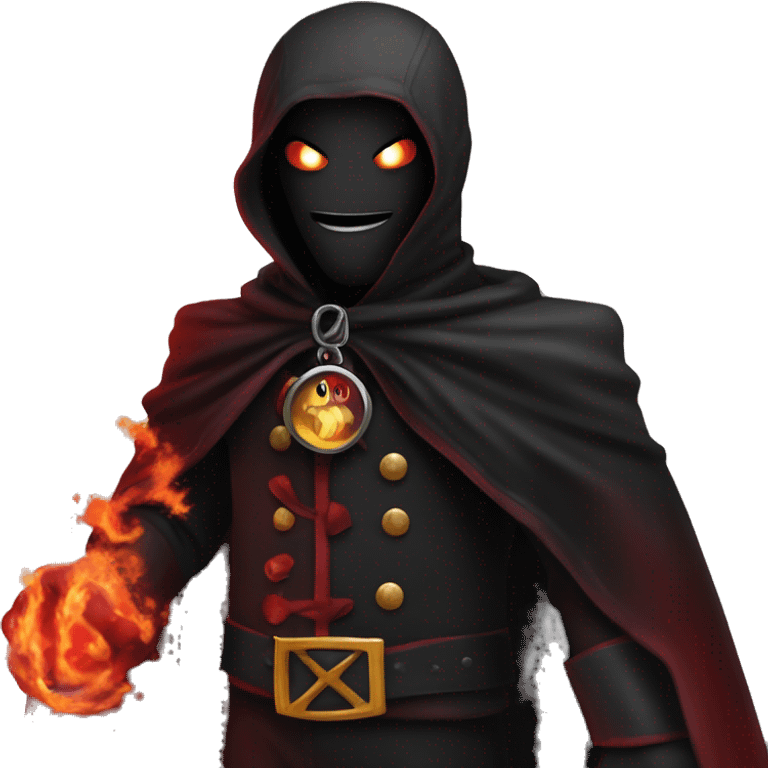 Shadow Elmo: The Scarlet Spark

Elmo Disney Villain: The Scarlet Spark A chaos-loving, deceptive villain with a mischievous nature, The Scarlet Spark ignites fires, wearing a crimson cloak and appearing in flashes of red smoke. emoji