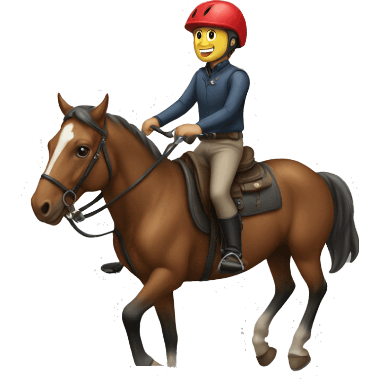 Riding emoji