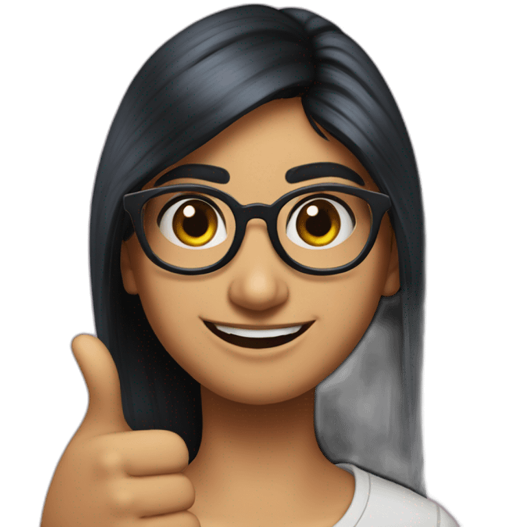 Mia Khalifa thumb up emoji