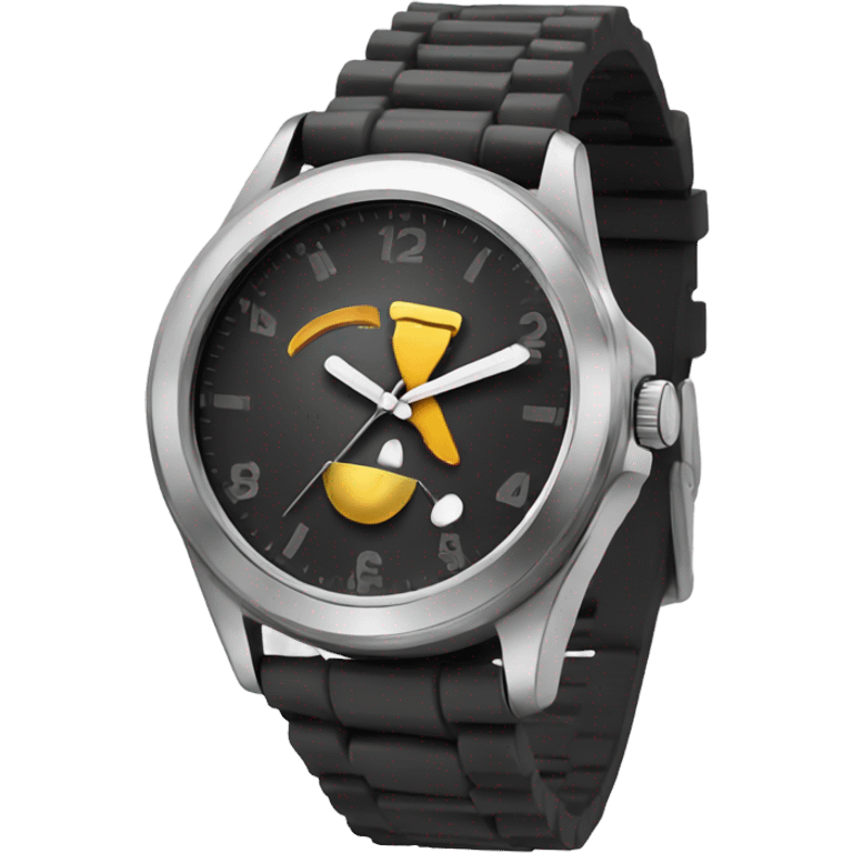 Stylish watch emoji