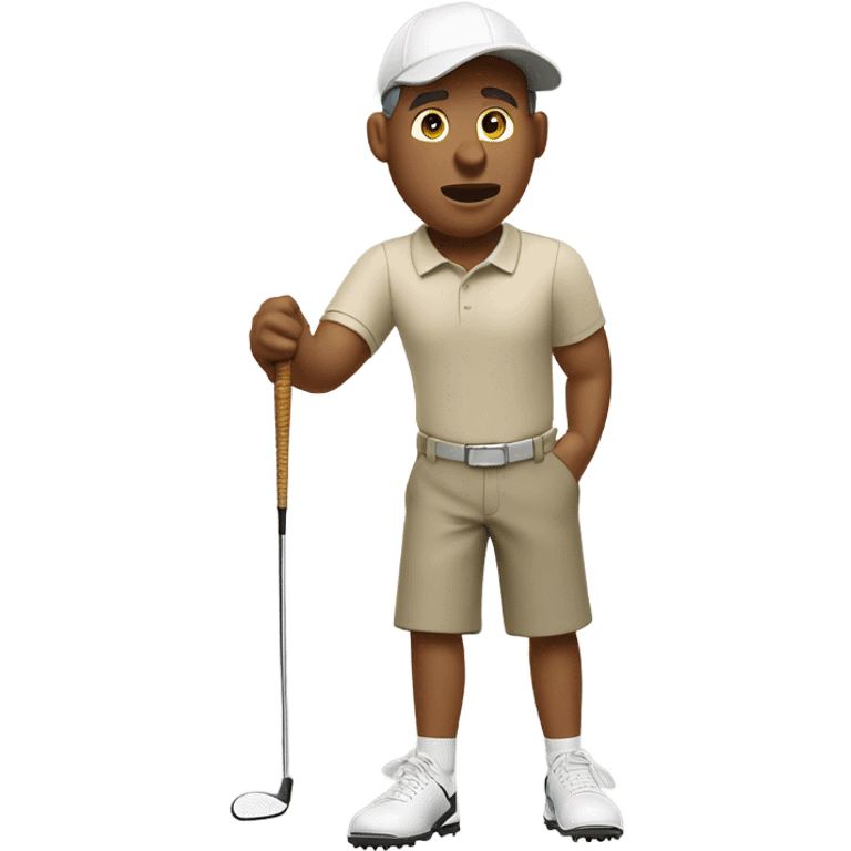 Golfing  emoji