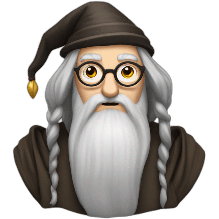 Dumbledore en colère emoji