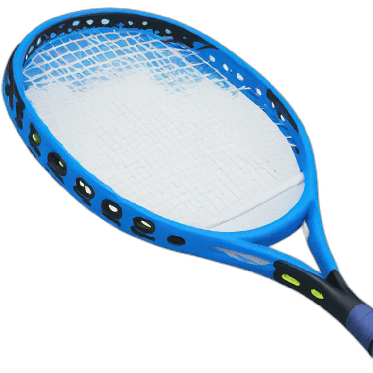 blue padel racket emoji