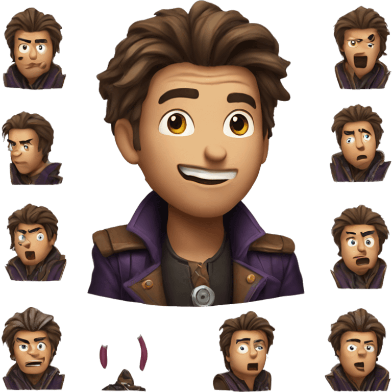 Gambit surprised emoji