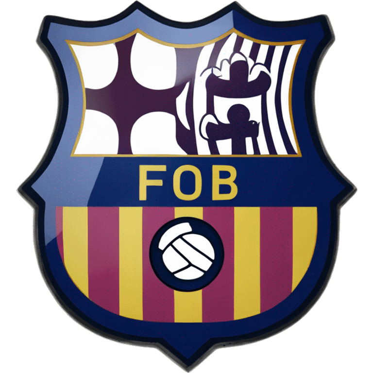 Escudo barça emoji