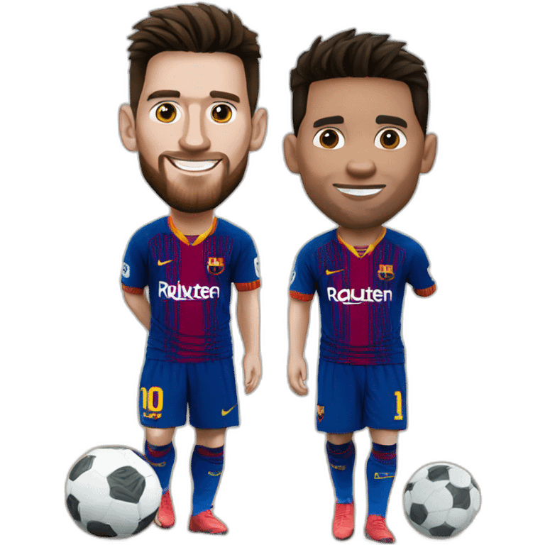 Messi plus fort que Ronaldo emoji