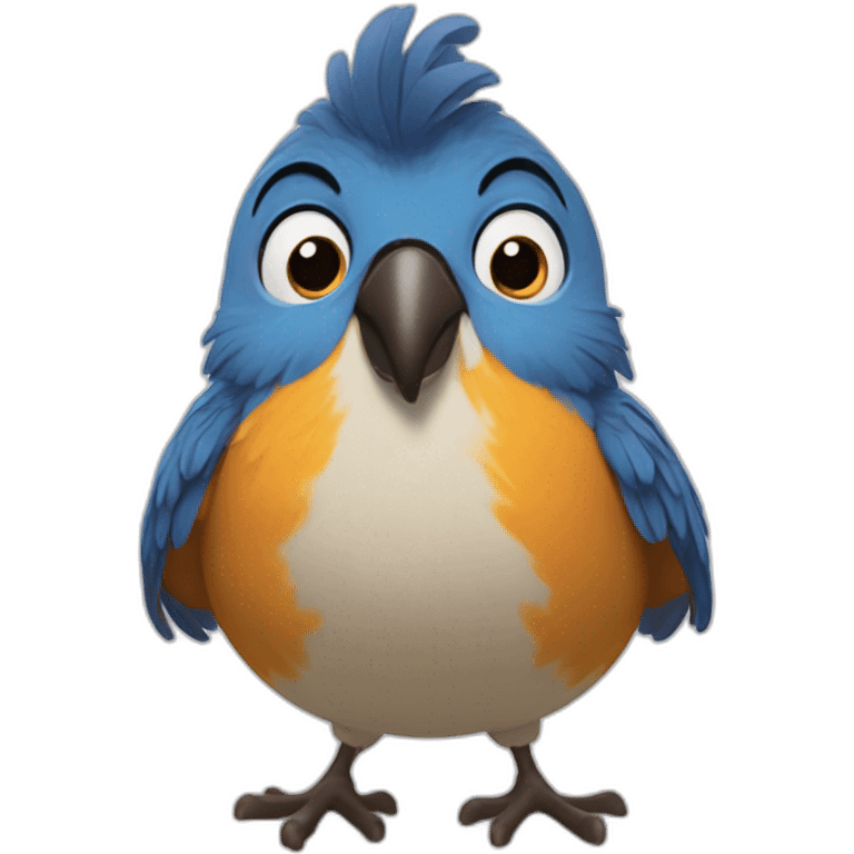 Pajaro loco disney emoji