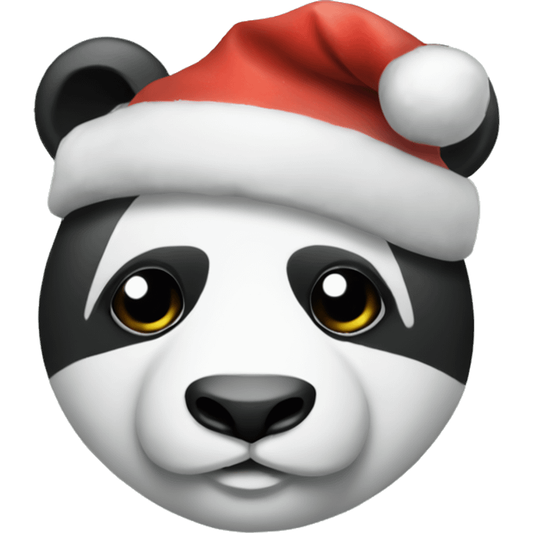 Panda,navidad emoji