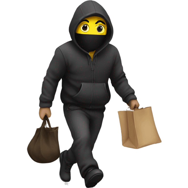 thief walking emoji