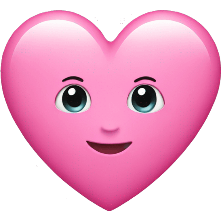 Pink heart emoji