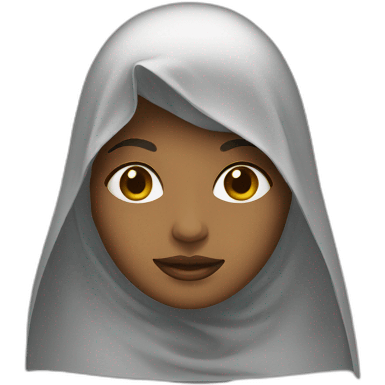 a woman wearing a veil emoji