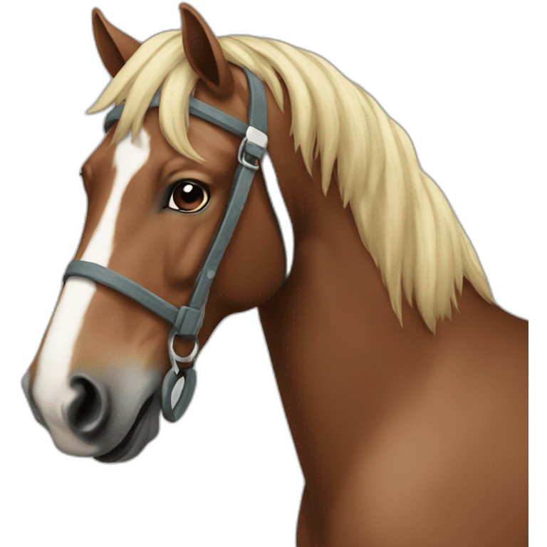 horse with human head emoji