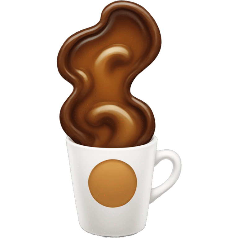 caramelized coffee  emoji