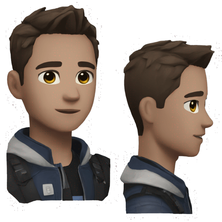 Connor Detroit Become Human emoji