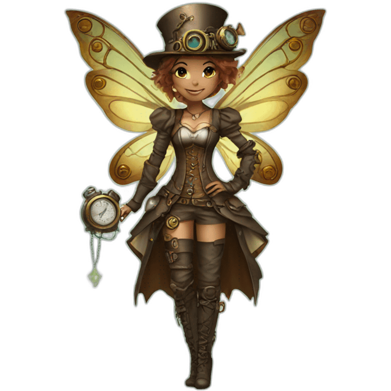 steampunk fairy emoji