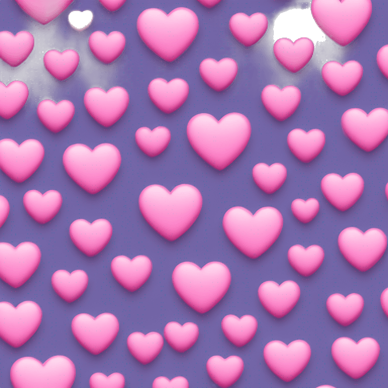 Pink heart  emoji