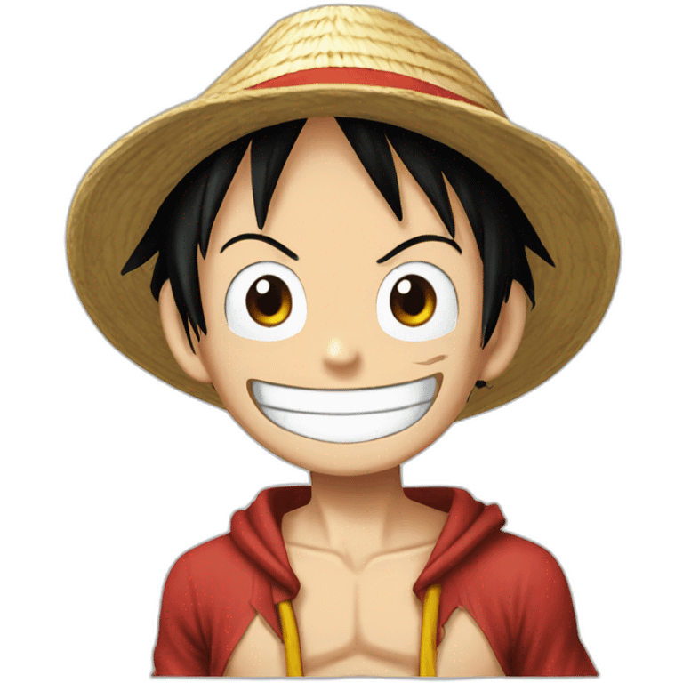 Monkey d luffy emoji