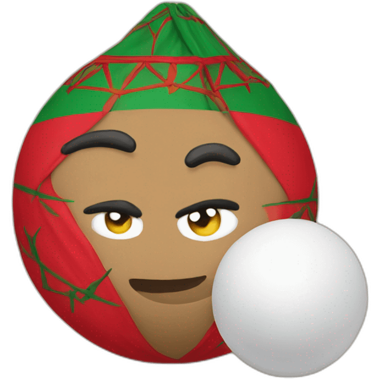 moroccan countryball emoji