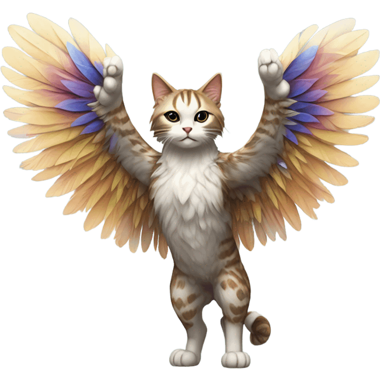 What cat with wings  emoji