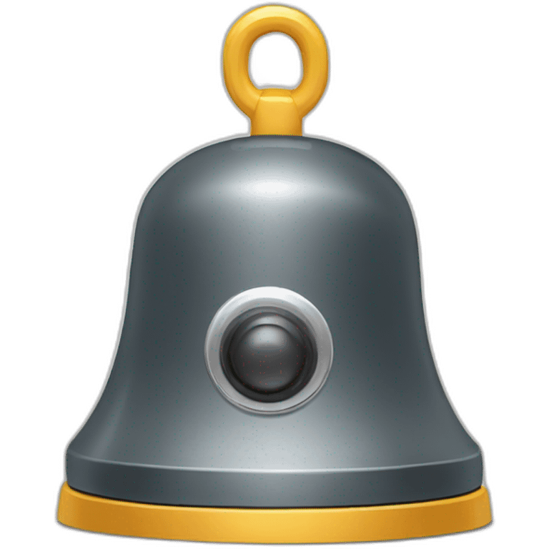 Alarm bell with lights emoji