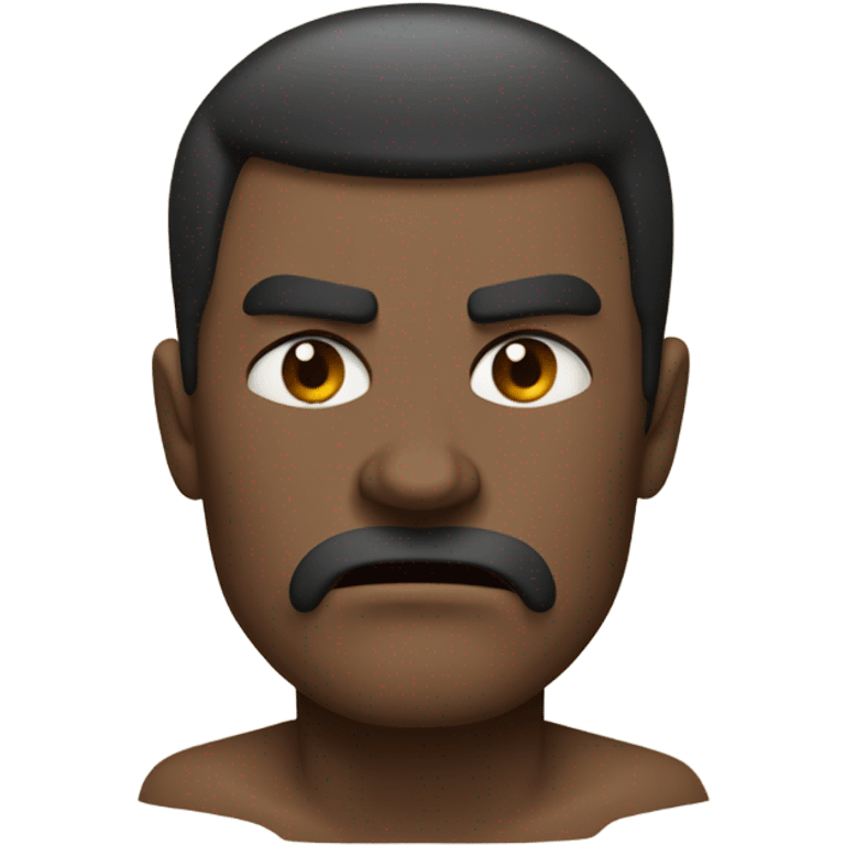 angry man  emoji