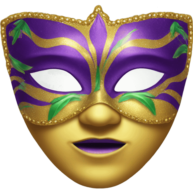 Mardi Gras mask emoji