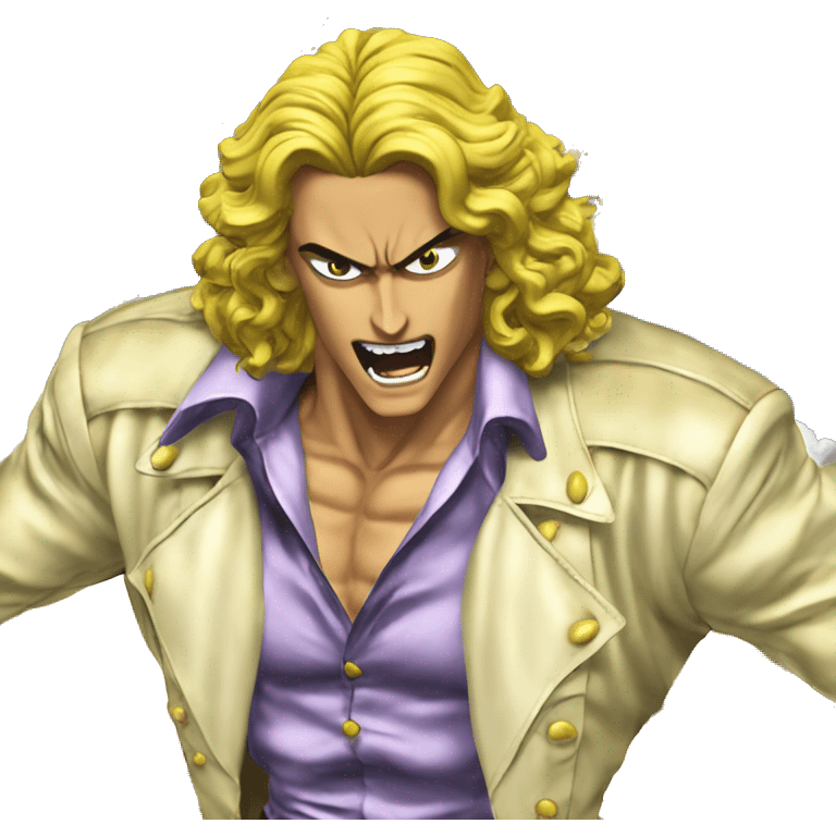 Dio brando over heaven from jojos bizzare adventure emoji