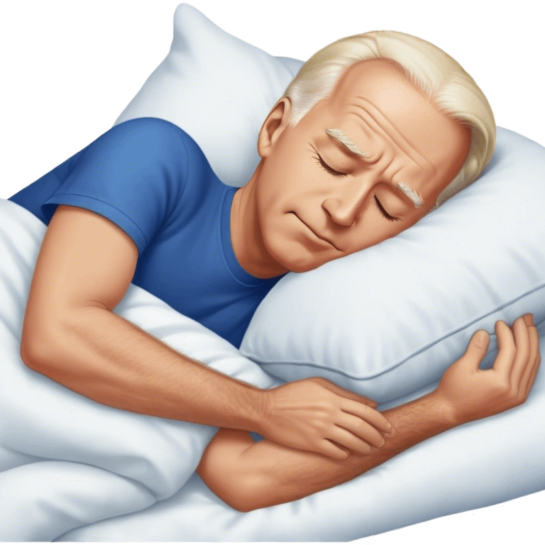 Joe Biden sleeping emoji