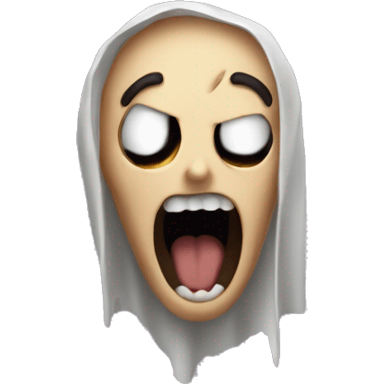 Scream emoji