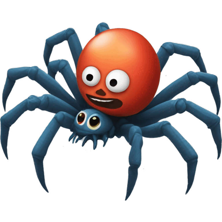 clown spider emoji