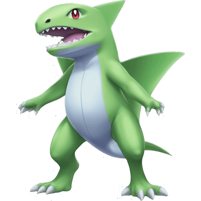 Larvitar-Sharpedo-Gabite-Digimon Full Body emoji