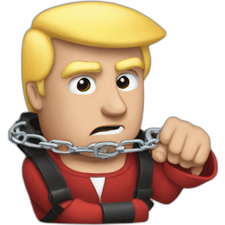 trump-in-handcuffs emoji