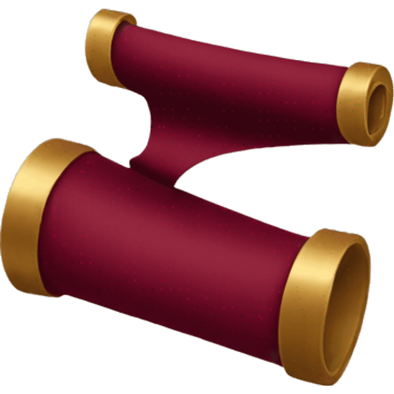 maroon scroll emoji