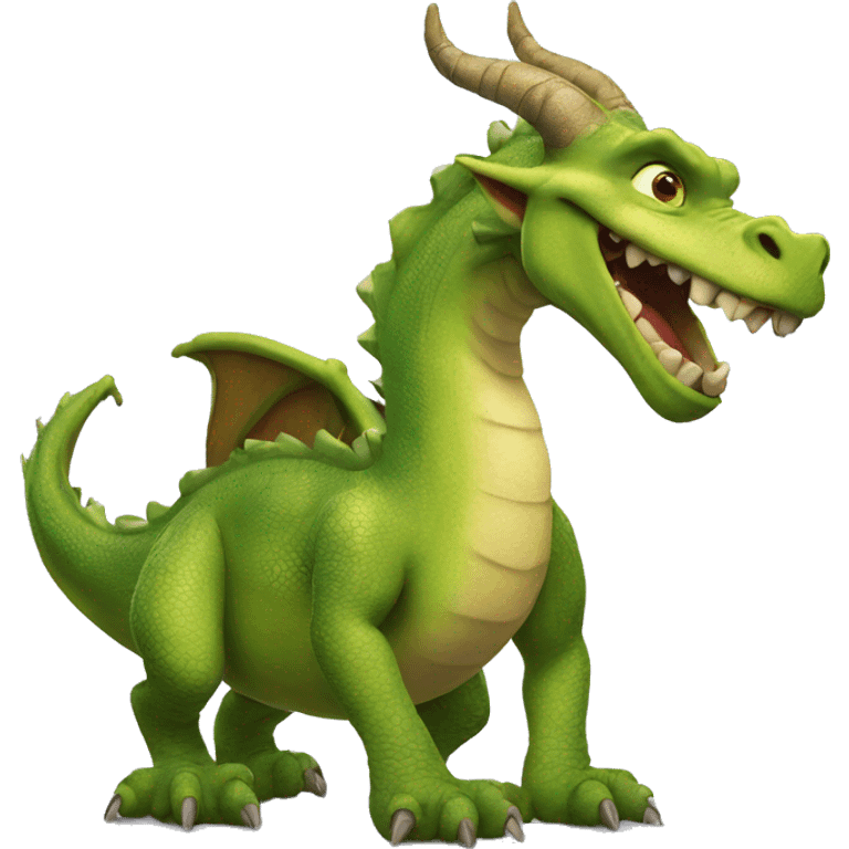 Dragon from Shrek emoji