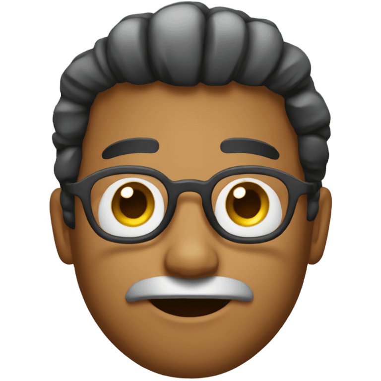 person with bob emoji