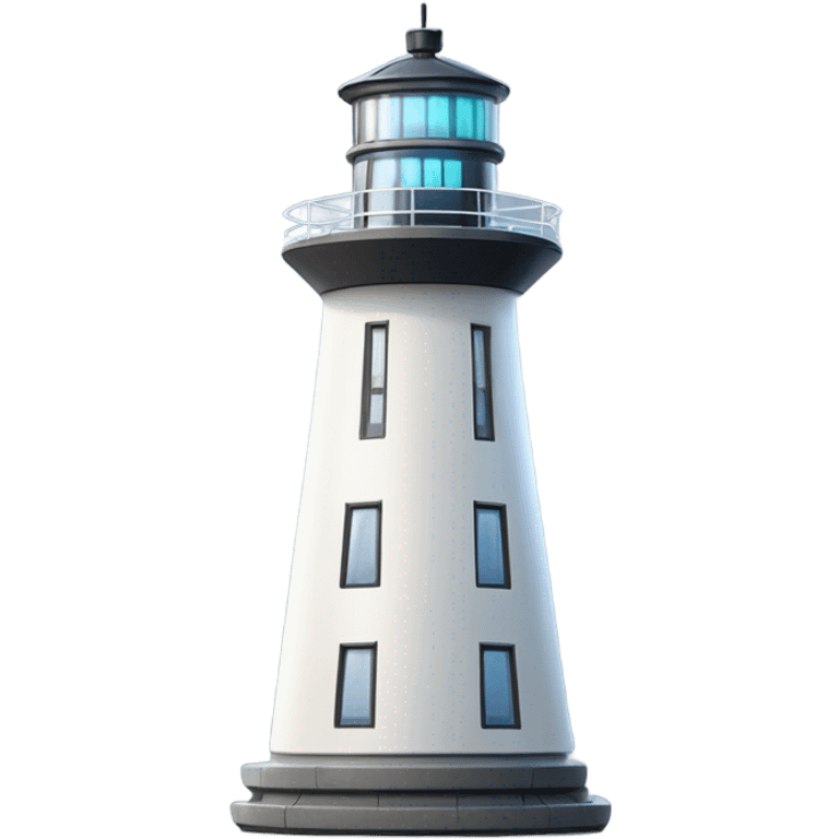 Electric lighthouse emoji