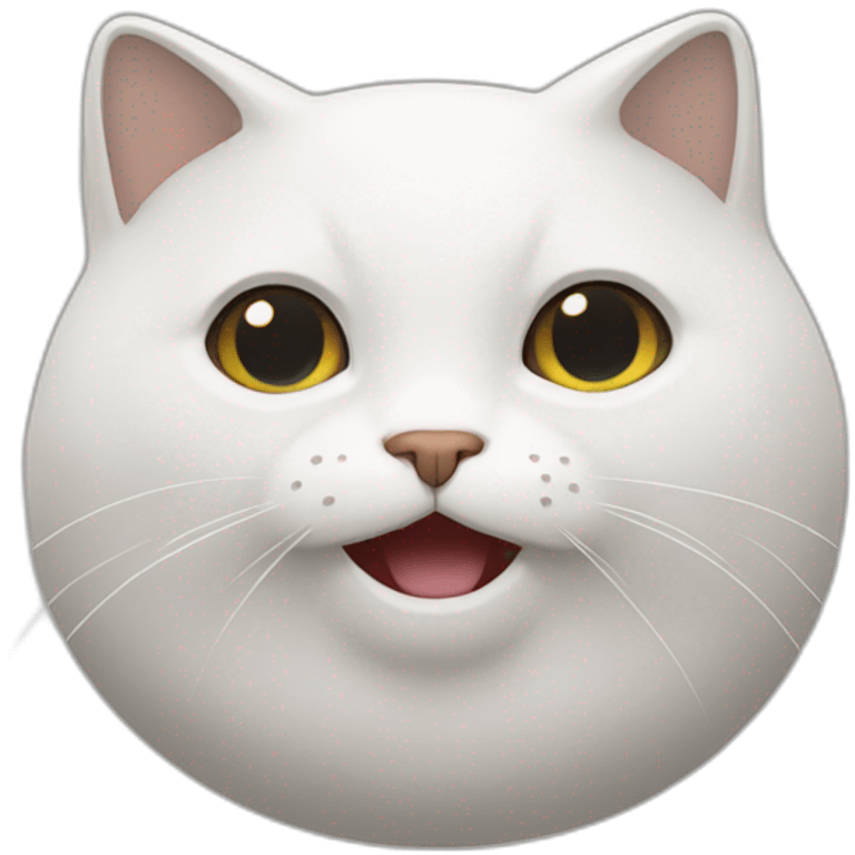 Chat qui rigole emoji