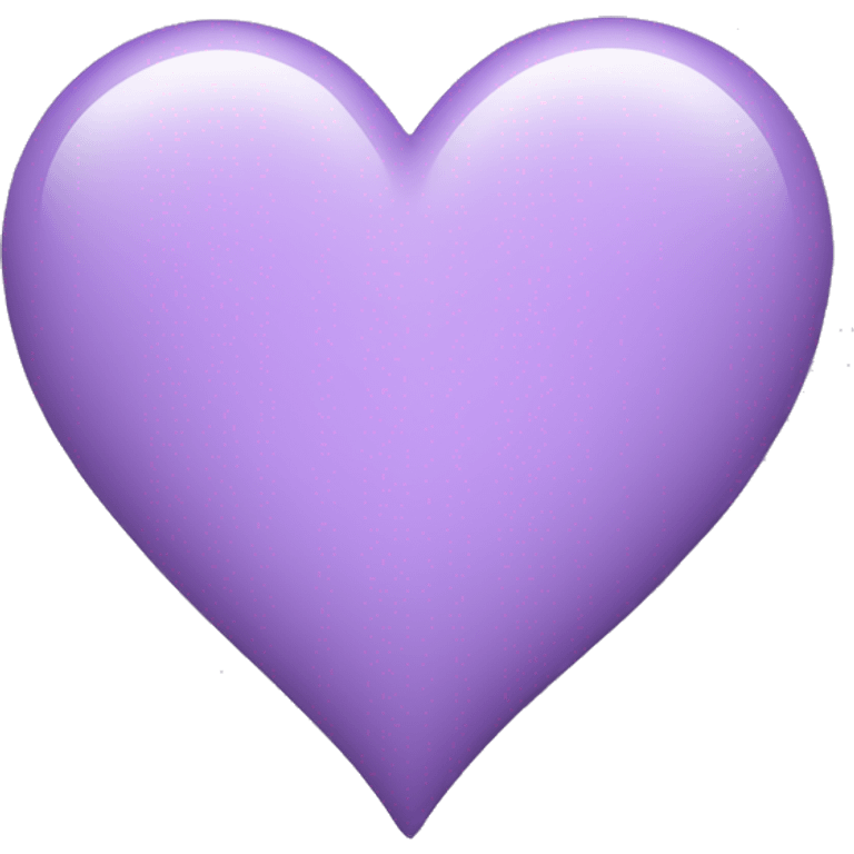 Light Purple Heart  emoji