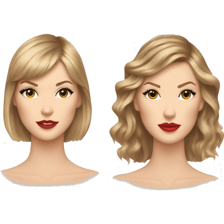 Taylor Swift and Karlie Kloss emoji