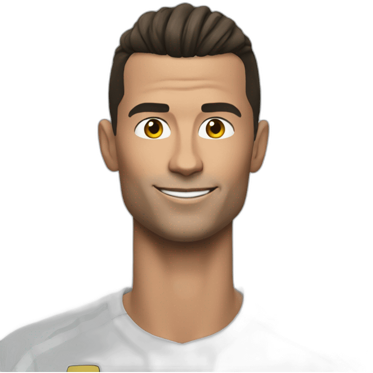 Face of CR7 emoji