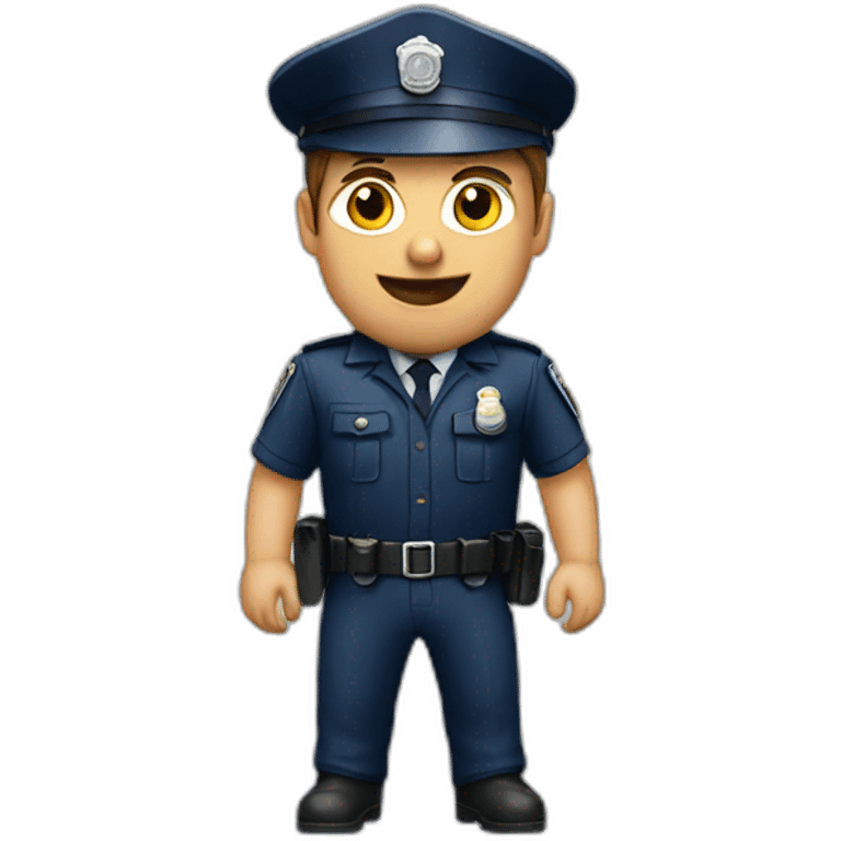 Policier francais emoji