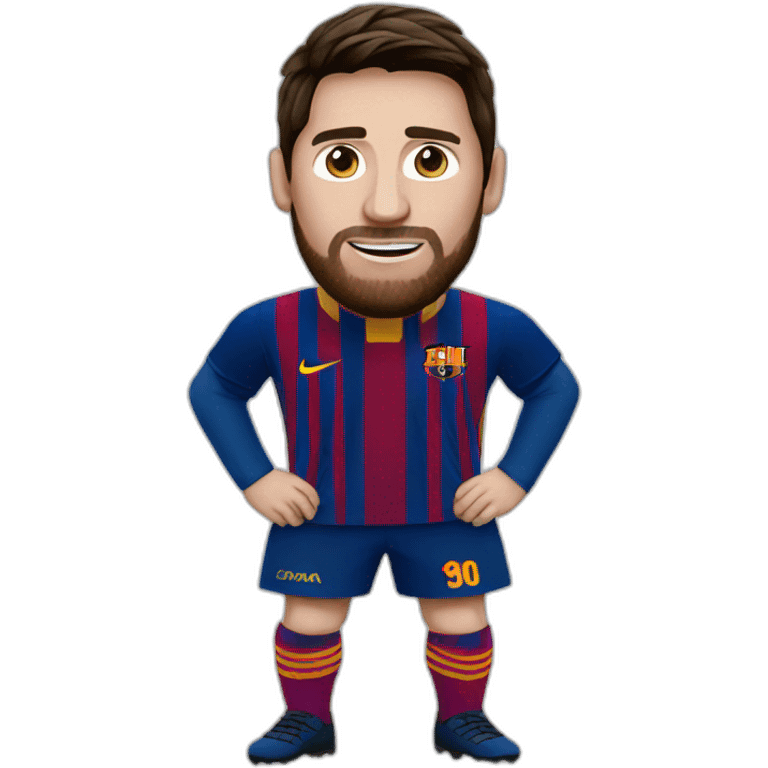 Very small Messi  emoji