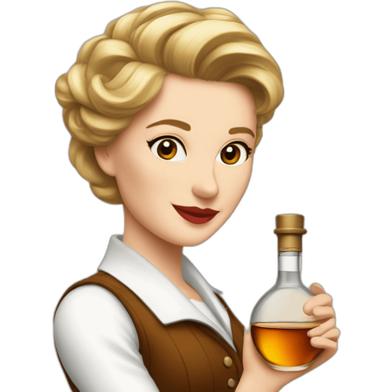 Elisabeth Lévy whisky emoji